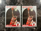 New Listing1990 Hoops #65 Michael Jordan 2 Card Lot x 2 MINT condition @QX03