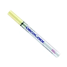 Decocolor Extra Fine Cream Yellow Marking Pen For Art And Detail Work