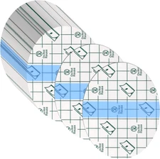 60 Waterproof Transparent Bandages 3.2x4" - Clear Adhesive Dressings for Wounds