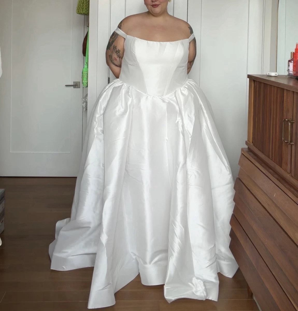 princess polly baby blue dress David's Bridal Collection Wedding Dresses