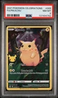 2021 POKEMON CELEBRATIONS #005 FULL ART/PIKACHU PSA 8
