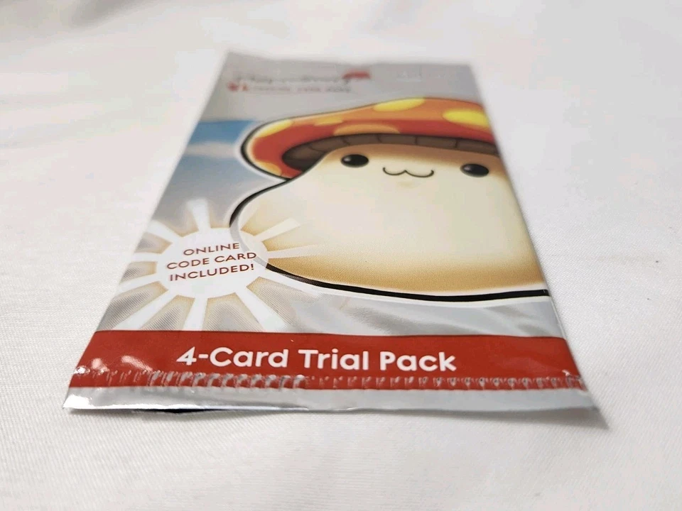 Коллекционная карта MapleStory 4 карты пробная упаковка новая запечатанная 2007 Wizards Of The Coast - Изображение 2 из 4