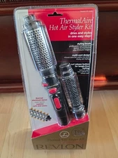 Revlon RV444 Hair Dryer Hot Air Styler Round Hair Brush Hair Curling Iron NEW