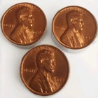 Blowout 3 Pc Lincoln Wheat Red Denver US 1C Pennies Gem BU 1956 D 1957 D 1958 D