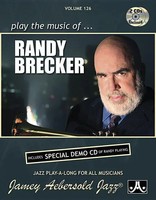 Aebersold Vol. 126 Randy Brecker | Jazz Play-Along Vol.126 | Randy Brecker