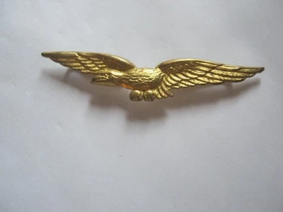 ANCIEN INSIGNE DE CALOT "CHAROGNARD" ARMEE DE L'AIR ETAT EXCELLENT FAB. SANS - Photo 1/2