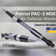 1:11 42cm America Patriot PAC-3 MSE Missile Model 3D Printed Military Collection