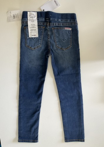 NEW Hudson Rosie Pull On Ankle Skinny Jeans, Super Stretch Denim, Girls Size 6X - Picture 3 of 4