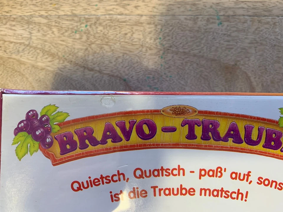 Bravo Traube 90er Vintage Brettspiel Parker NEU in Folie / seald / Traumzustand! - Bild 4 von 4