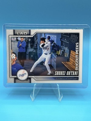 2026 Topps Series 1 Celebration Shohei Ohtani Dugout Peeks Case Hit #200 Dodgers