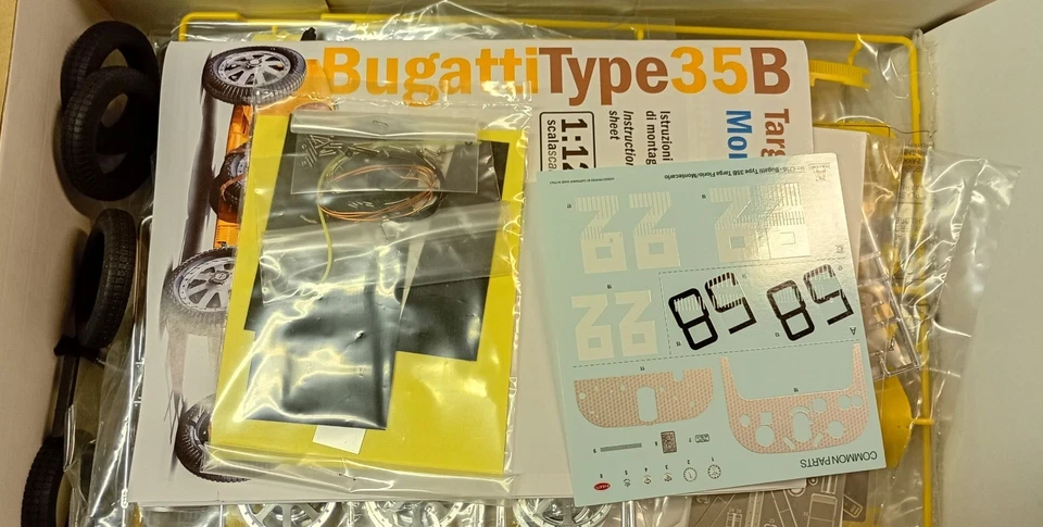 1:12 ITALERI Bugatti Type 35B Targa Florio 1929 / Monaco Gp 1930  - Immagine 2 di 2