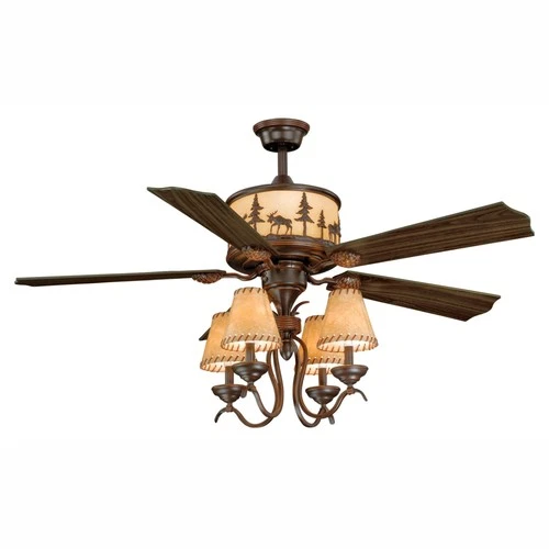 Vaxcel Lighting Yellowstone 56 Yellowstone 56" 5 Blade Indoor - Bronze - Picture 11 of 11