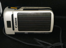 CANON SURESHOT DEL SOL 35MM FILM CAMERA 32MM LENS SOLAR POWERED