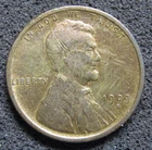 1909S Lincoln Wheat Cent Circulated  Very Fine Details