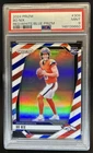 2024 Panini Prizm Bo Nix RC Red White and Blue Rookie #309 Broncos PSA 9