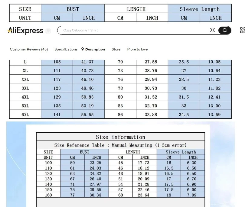 Multicoloured Black Sabbath Ozzy Osbourne 3D Printed T-shirt