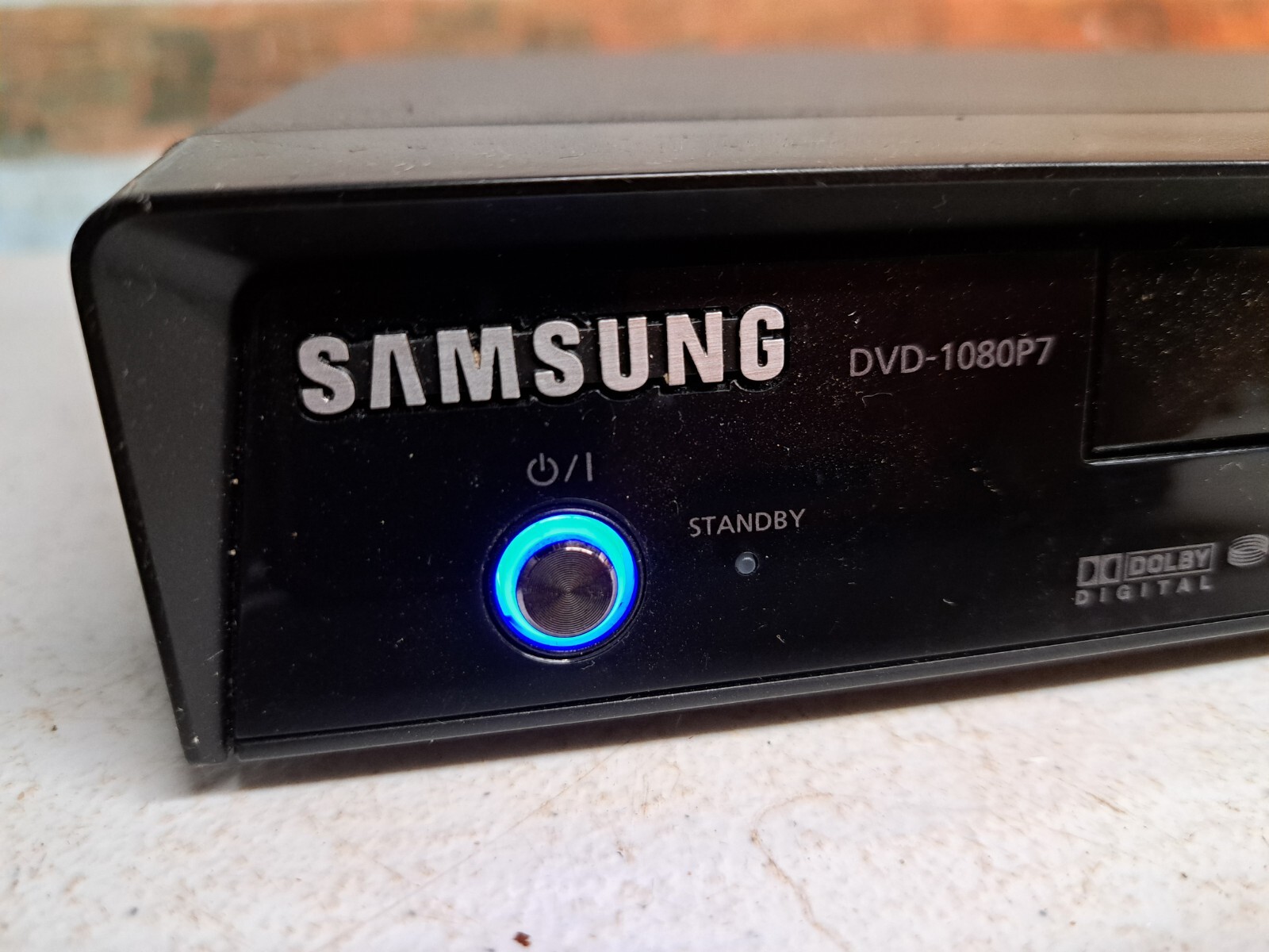 Samsung DVD1080P7/XAA DVD Player HDMI Dolby Digital DTS DIVX No Remote
