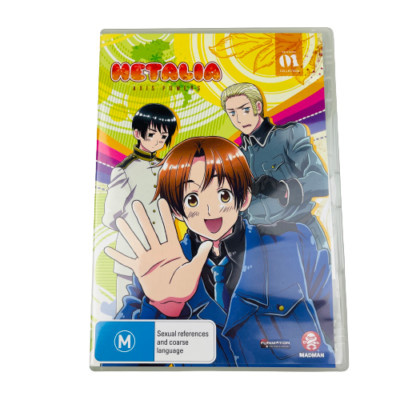 Hetalia Axis Powers: Season 1 (DVD, 2008) Anime Region 4