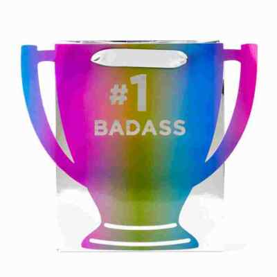 2     NWT Papyrus Gift Bag - #1 BADASS 