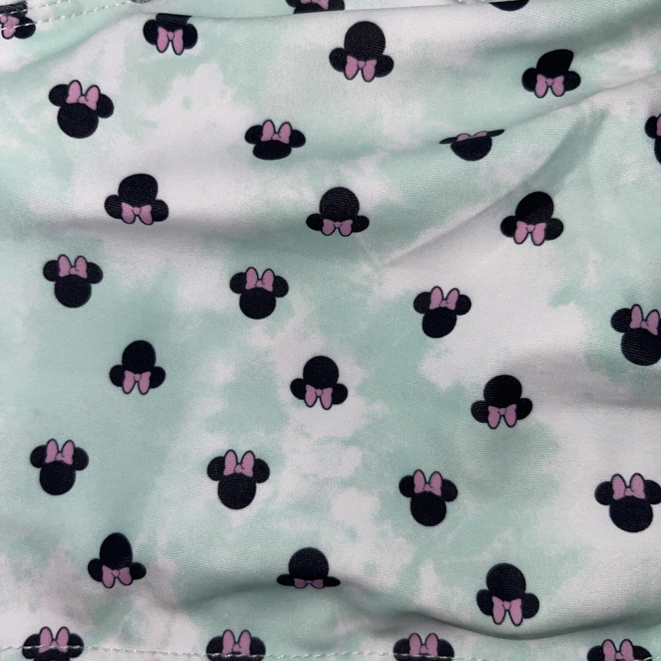 Disney Junior Minnie Mouse Traje de Baño Niñas Tankini Bikini Conjunto Talla 5 Suite de Natación Foto 2 de 4