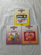 Three Vintage 1985, Teddy Ruxpin, Hardcover Books