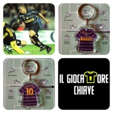 IL GIOCATORE CHIAVE.Portachiavi,pendente maglia Ronaldo Inter 1997/98 coppa uefa
