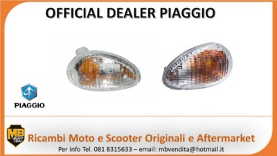COPPIA FRECCE ANTERIORI PIAGGIO VESPA ET2 ET4 50 DX SX ORIGINALE PIAGGIO 