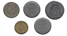 Turkey Coins x5 Bulk Lot