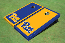 University of Pittsburgh Alternating Border Cornhole Boards
