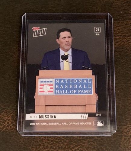 2019 Topps Now 548 Mike Mussina