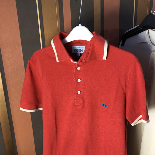 Vivienne Westwood Orange Polo T-Shirt 