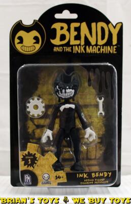PhatMojo Bendy and the Ink Machine: Series Ink Bendy Action Figure New 