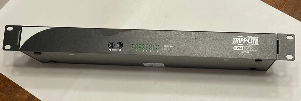 Tripp Lite NetCommander 8-Port KVM Switch Complete Set (B072-008-1) - Image 2 of 4