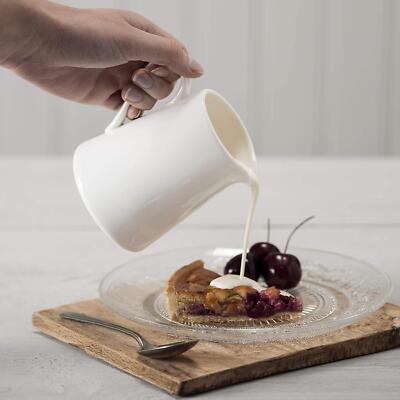 Porzellan viktorianischer Stil Krug, Milchkännchen Servierkrug, weiß (160, 300, 650ml)