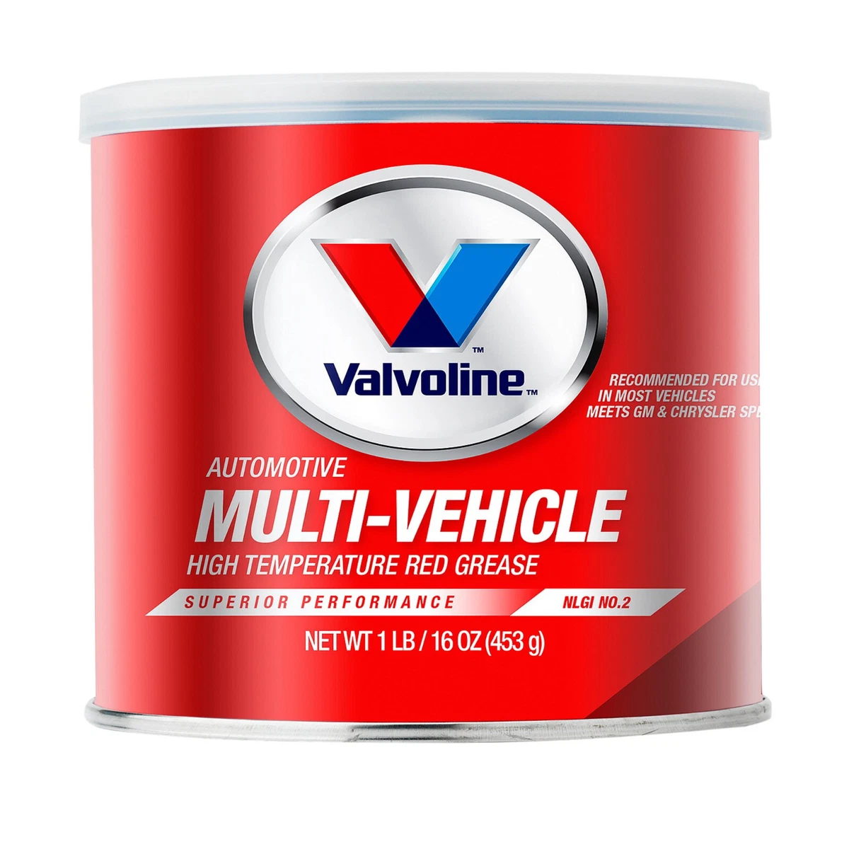 Valvoline Multi Vehicle High Temperature Red Grease 1 LB Tub eBay