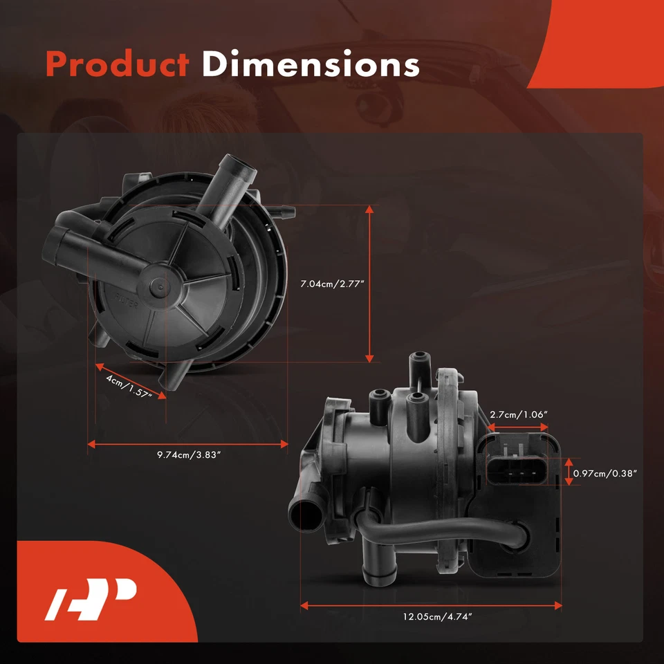 Bomba de detección de fugas de vapor de combustible para Dodge Ram 1500 2500 3500 Jeep Grand Cherokee Foto 2 de 4
