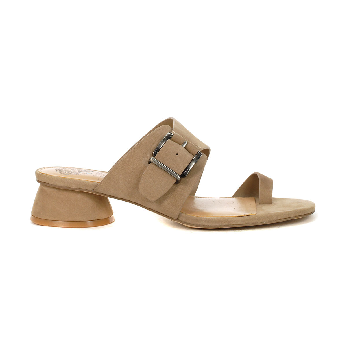 Vince Camuto Lenqua Truffle Taupe Heeled Sandals | eBay