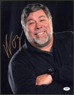 Steve Woz Wozniak SIGNED 11x14 Photo Apple Computer Creator PSA/DNA AUTOGRAPHED