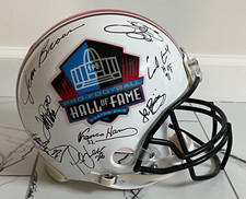 16X NFL Greatest Running Backs Full Size Authentic HOF Helmet - JSA LOA