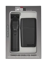 BaBylissPRO LimitedFX Collection Trimmer & Shaver Set Matte Black | FXDUOFS2TMB