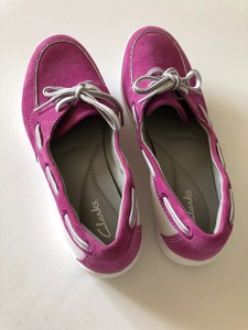 clarks womens pink