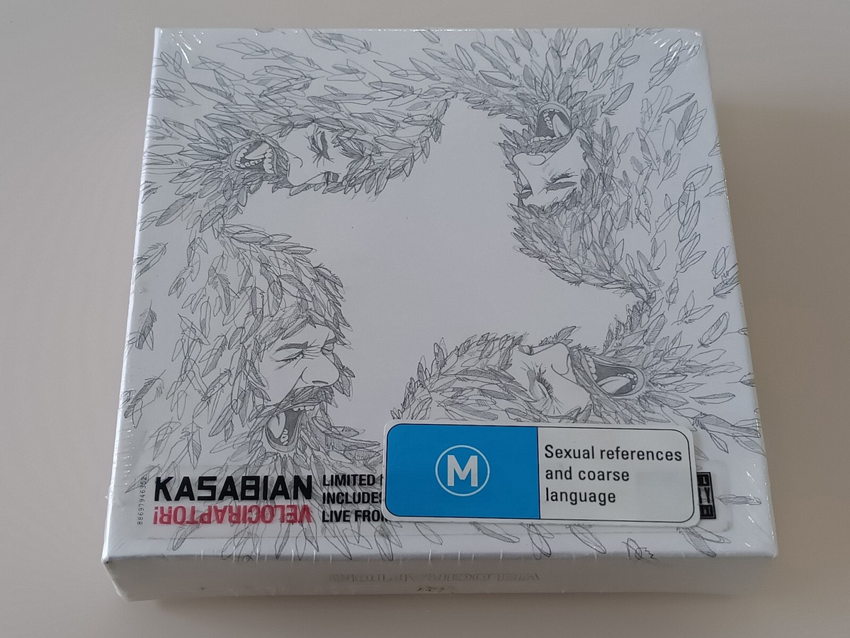Velociraptor by Kasabian (CD+DVD, 2011) New Sealed EU Edition 