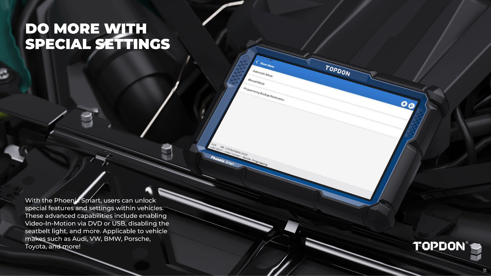 2025 USA TOPDON PHOENIX SMART+ Intelligent Automotive DiagnostiC ULTRA MAX ADAS