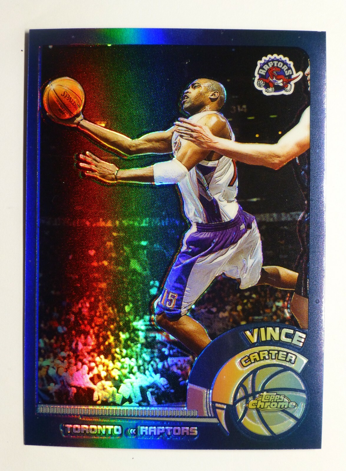 2002-03 Topps Chrome Vince Carter #30 Refractor