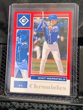 Whit Merrifield 2021 Chronicles  Red #55/100 Royals