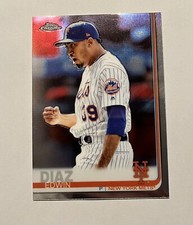2019 Topps Chrome Update Series Edwin Diaz New York Mets #16 B7709 Dodgers