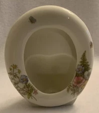 VIntage Takahashi San Francisco Fern Ceremic Picture Frame Butterflies 