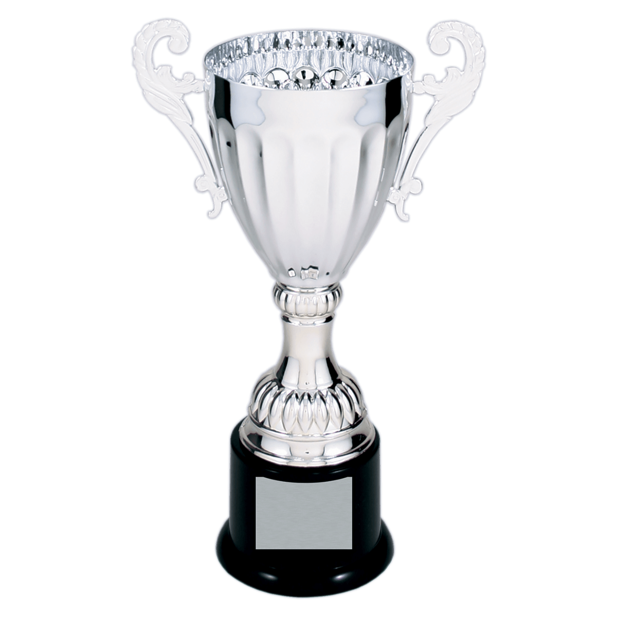 Silverado Red Metal Trophy Cup With Marble Base - Engraved Award For Sports, Corporate Events (3 Sizes: 9.75", 11.5", 12.5")