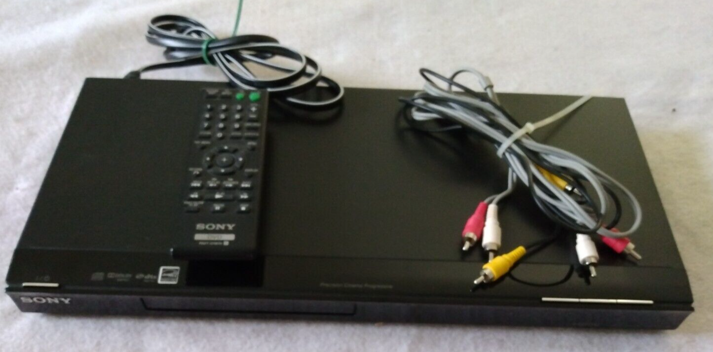 Sony DVPNS710H HDMI CD/DVD Player W/Remote AND CABLES WORKS eBay