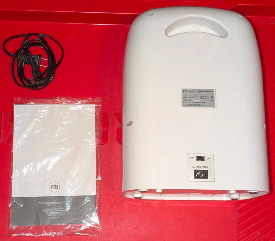 Pro Breeze FBA_PB-03-US 2200 pies cúbicos Mini deshumidificador eléctrico Foto 2 de 3